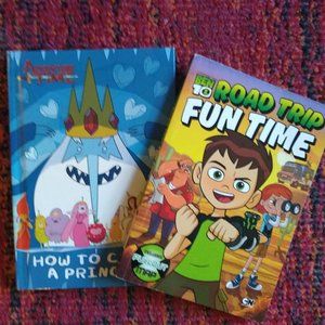 Two journal / activity books